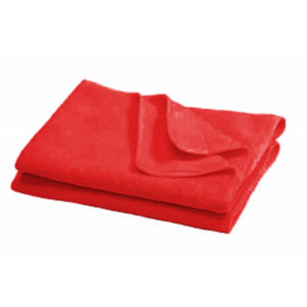 Microfibre Contract Cloths - Red 40x40cm