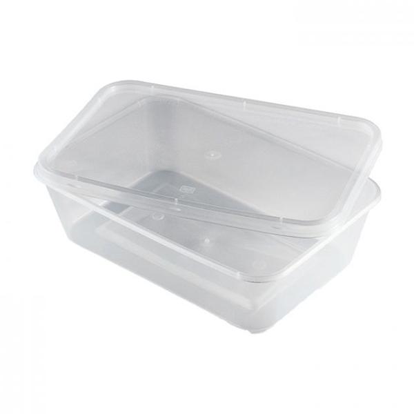 Clear-Rectangle-Microwave-Container---lid-650ml