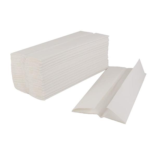White C Fold Hand Towels 2ply