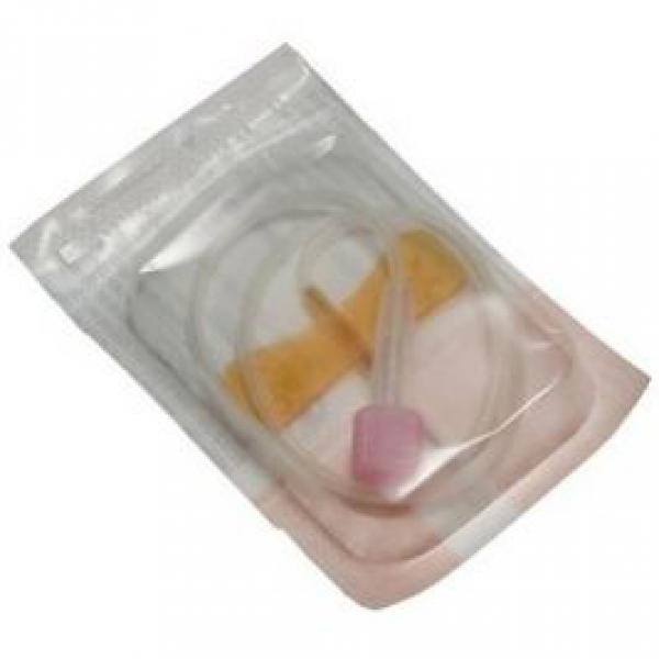 Butterfly-Infusion-Set-25g-Orange-with-100mm-Tubing