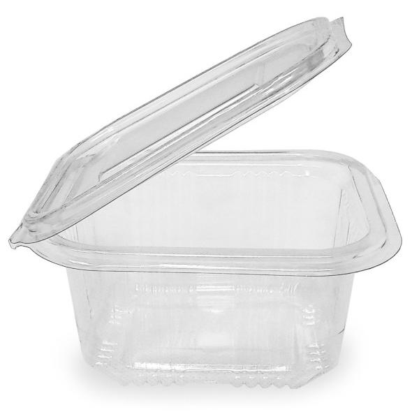 Clear-Square-Hinged-Lid-Salad-Container-375cc-
